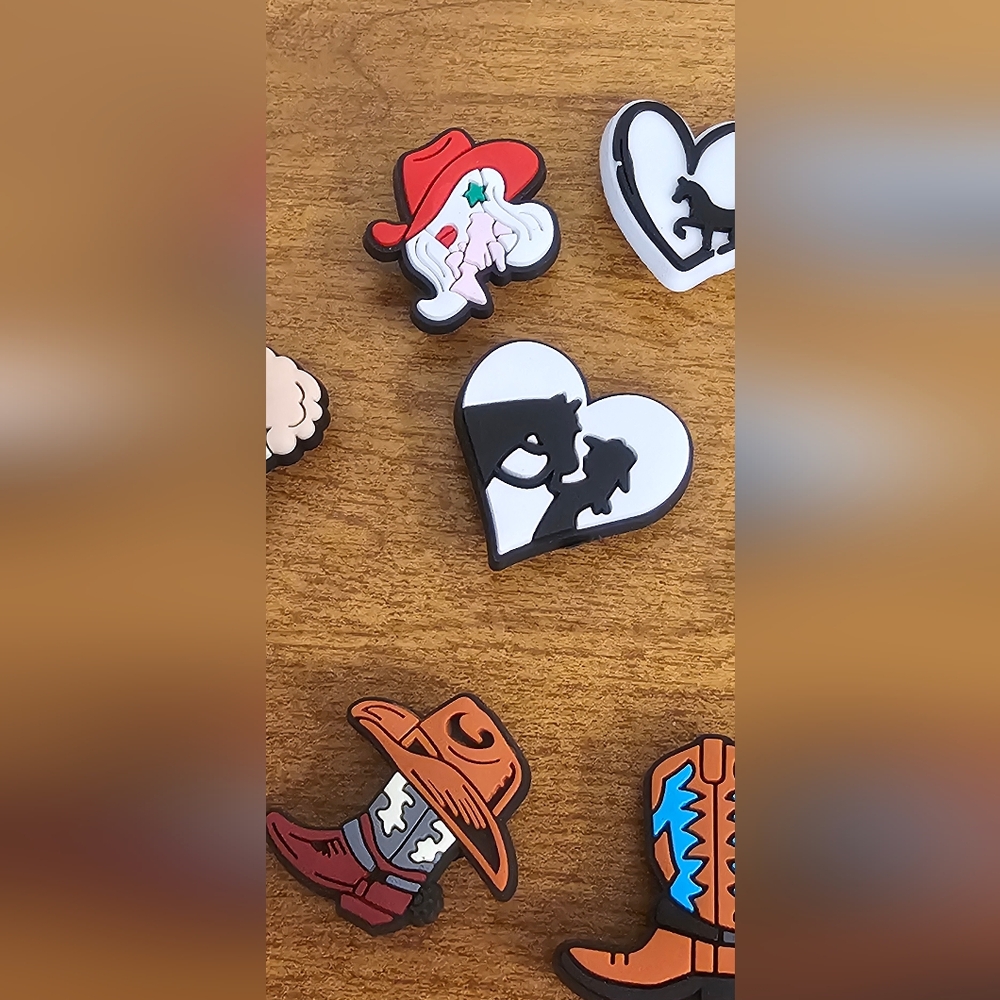 Western-Themed Crocs Shoe Charms Set - Picture 3 of 6